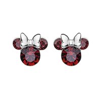 Earrings Disney Child DISNEY PREZIOSI PER BAMBINI IN ARGENTO MICKEY e MINNIE MOUSE in Silver Cristallo ES00028SJANL.CS